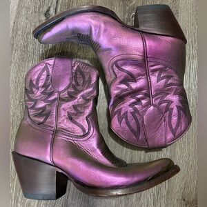 Idyllwind fueled by Miranda Lambert Purple Metallic Boots